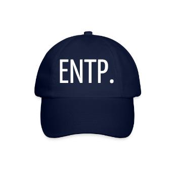 ENTP. - Baseballkappe - Blau/Blau - Vorne
