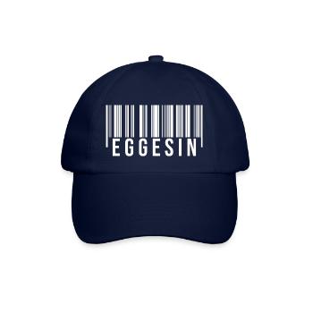 Eggesin Strichcode - Baseballkappe - Blau/Blau - Vorne