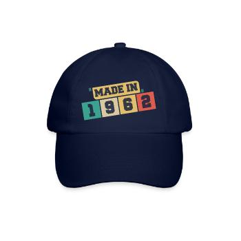 1962 Geburtstag 1962 Jahrgang 1962 Geburtstag - Baseballkappe - Blau/Blau - Vorne