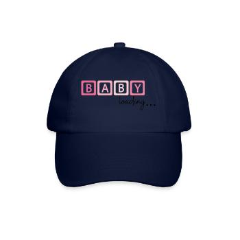 Baby loading… Aufdruck - Baseballkappe - Blau/Blau - Vorne