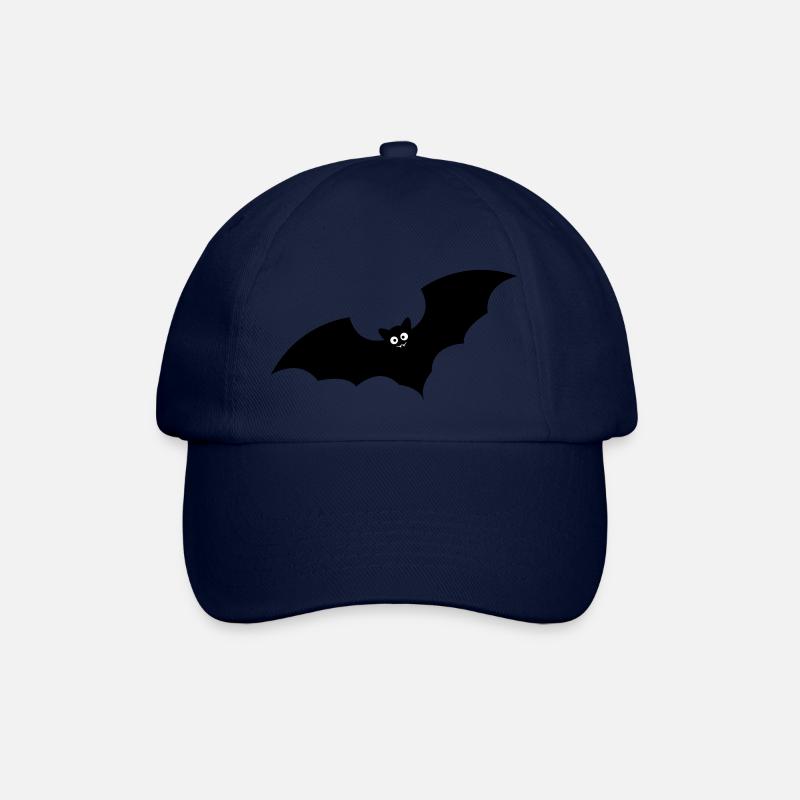 fledermaus - Baseballkappe - Blau/Blau