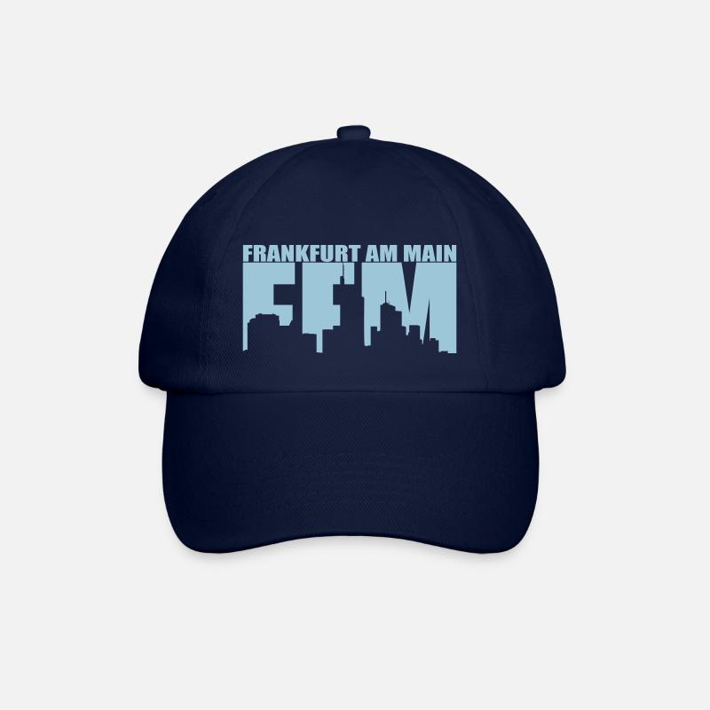 FFM - Frankfurt am Main - Baseball Cap - blue/blue