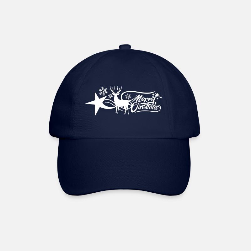 merry-christmas - Baseball Cap - blue/blue
