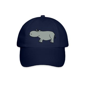 Hipopótamos - Casquette classique - bleu/bleu - Devant
