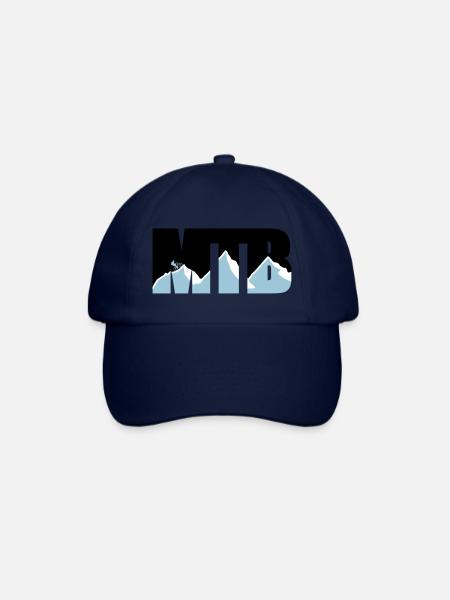 MTB - Baseballkappe - Blau/Blau