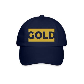 gold - Baseball Cap - blue/blue - Front