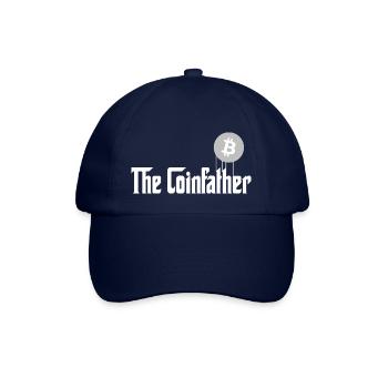Le Coinfather - Bitcoin - Casquette classique - bleu/bleu - Devant