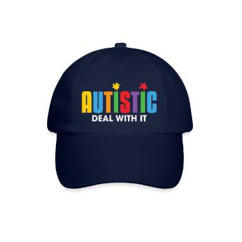 Mois de la sensibilisation à l’autisme - Casquette classique - bleu/bleu - Devant
