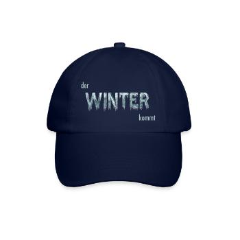 Hiver - Casquette classique - bleu/bleu - Devant