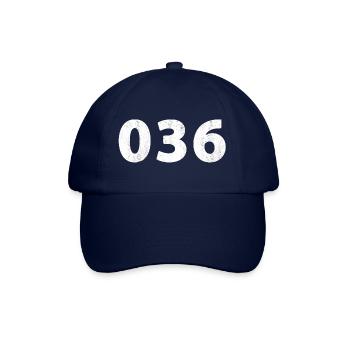 036 Almere Zeewolde - Baseballkappe - Blau/Blau - Vorne