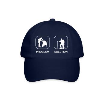 Randonnée Alpinisme Alpinisme Bloc - Casquette classique - bleu/bleu - Devant