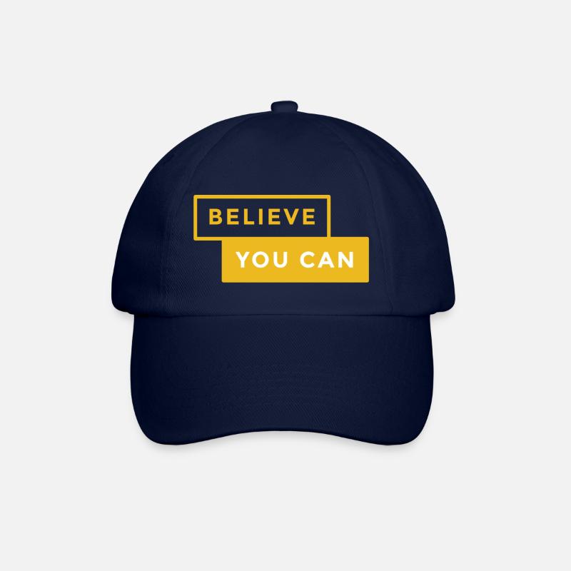 Croyez que vous POUVEZ - Casquette classique - bleu/bleu