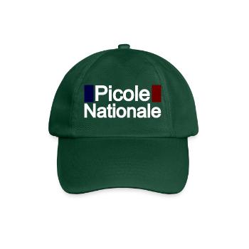 Picole nationale - Casquette classique - vert bouteille - Devant