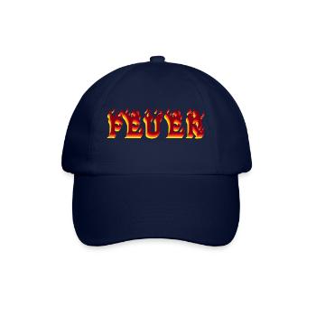 feuer - Baseballkappe - Blau/Blau - Vorne