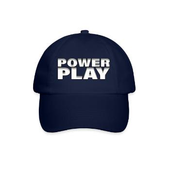 POWER PLAY - Baseballkappe - Blau/Blau - Vorne