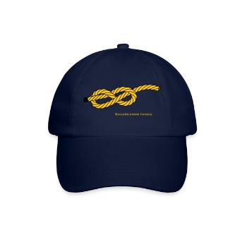 Eight Knots - Knot Ship Captain Sailing Anchor - Baseball Cap - blue/blue - Front