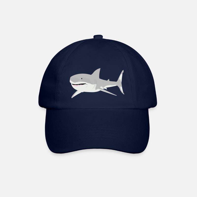 requin - Casquette classique - bleu/bleu