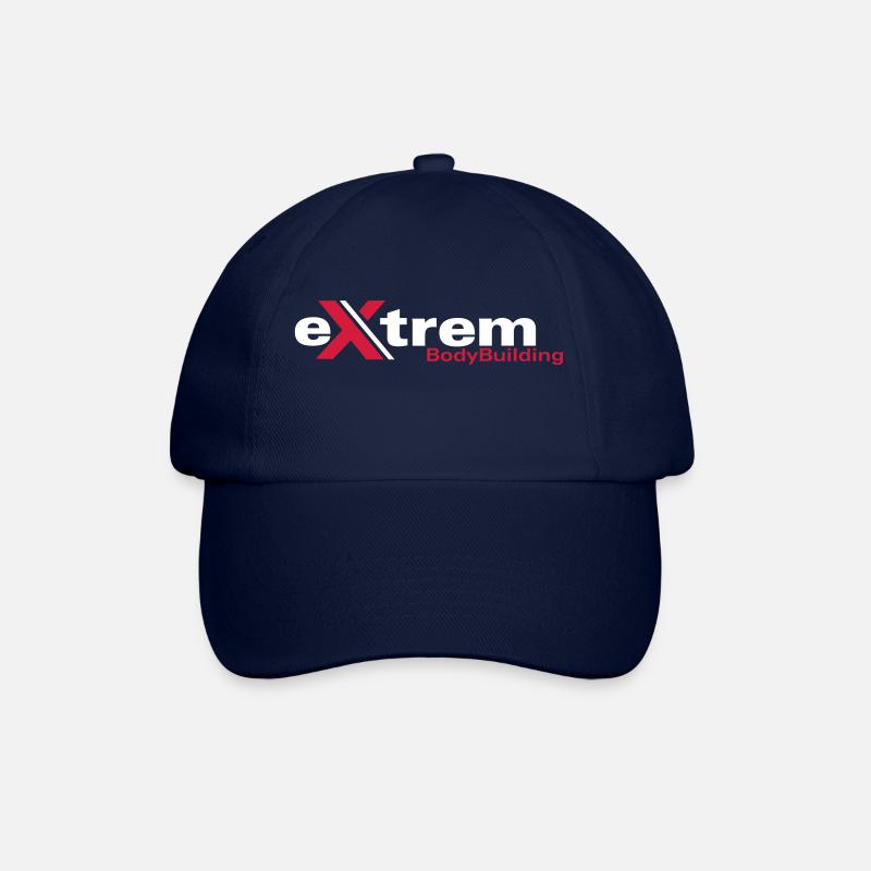 logo de musculation extrême - Casquette classique - bleu/bleu