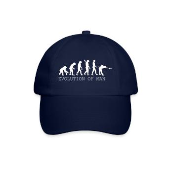 Billard Snooker Pool - Baseballkappe - Blau/Blau - Vorne