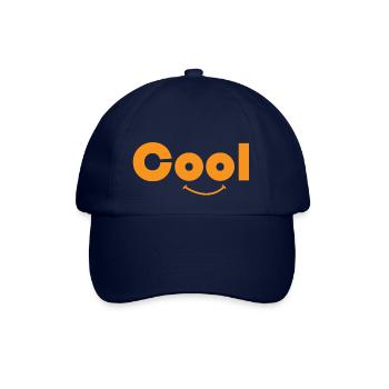 I am cool - Baseball Cap - blue/blue - Front