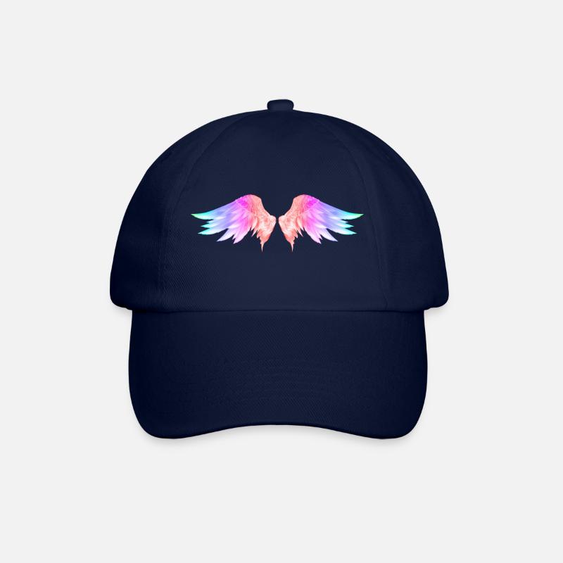 Engelsflügel - Baseballkappe - Blau/Blau