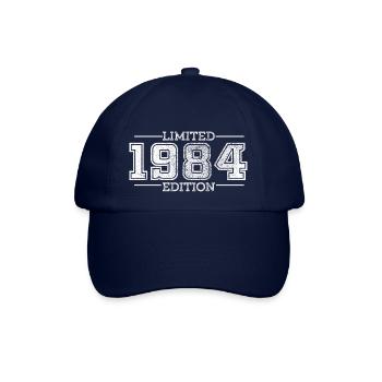 1984 Limited Edition Birthday Design - Baseball Cap - blue/blue - Front