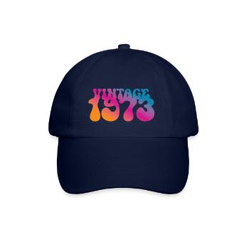 Millésime (1973) - Casquette classique - bleu/bleu - Devant