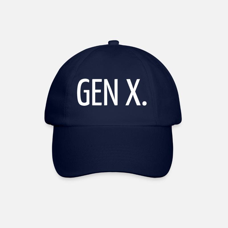 Generation X - Baseballkappe - Blau/Blau