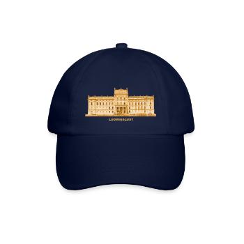 Ludwigslust Schloss Mecklenburg-Vorpommern - Baseballkappe - Blau/Blau - Vorne