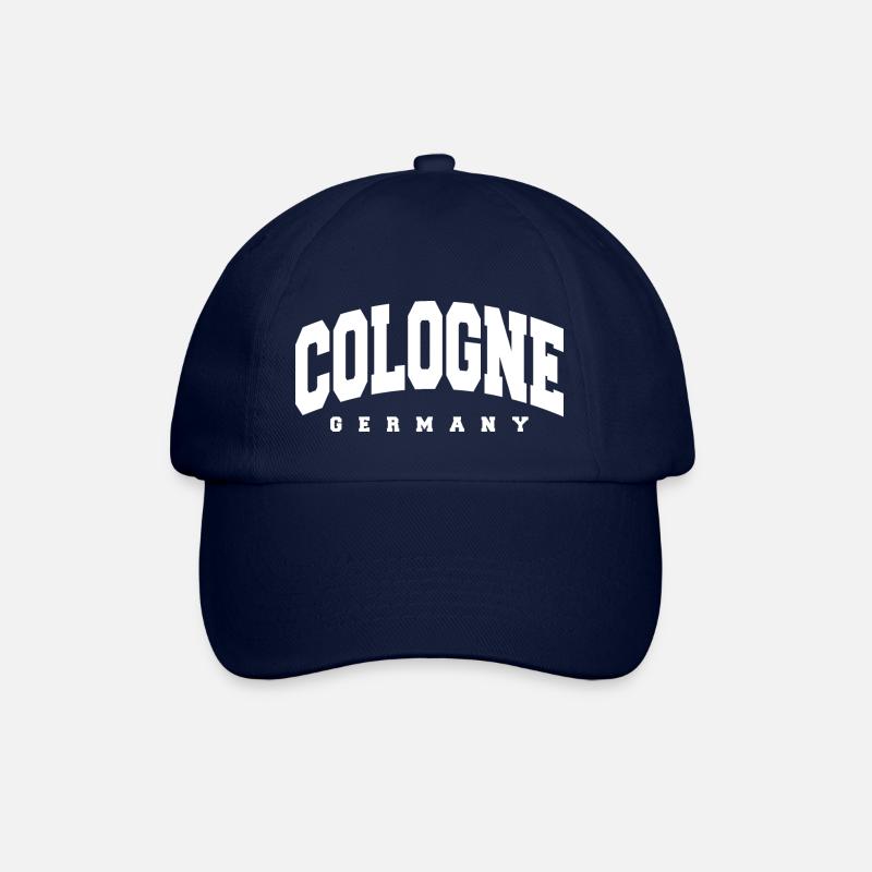 Köln - Baseballkappe - Blau/Blau