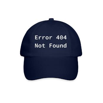 404 Not Found - Baseball Cap - blue/blue - Front