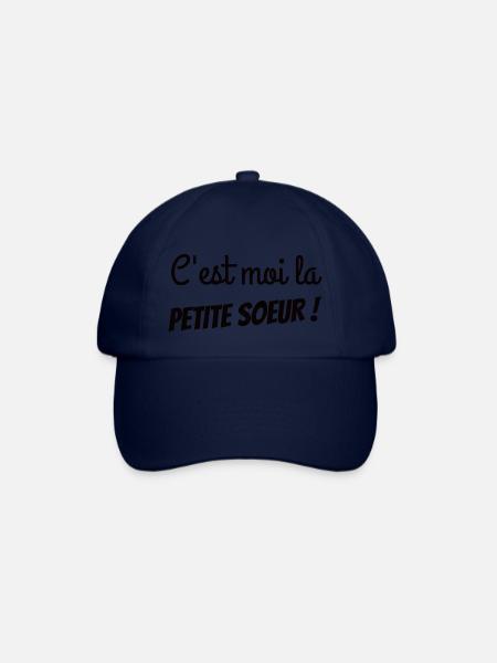 Cadeau petite soeur - Casquette classique - bleu/bleu