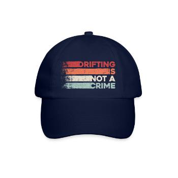 Drifting Is Not A Crime - Car Lover Gift - Baseball Cap - blue/blue - Front