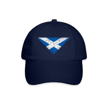 Triangle du drapeau de l’Écosse - Casquette classique - bleu/bleu - Devant