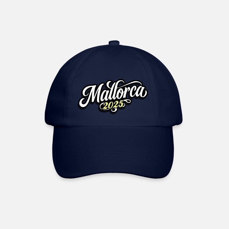 Mallorca 2025 - Baseballkappe - Blau/Blau