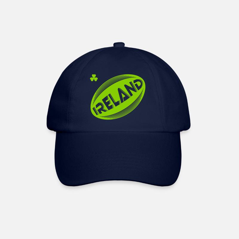 Ireland Rugby Ball - Baseball Cap - blue/blue