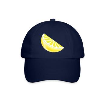 Zitrone - Baseballkappe - Blau/Blau - Vorne