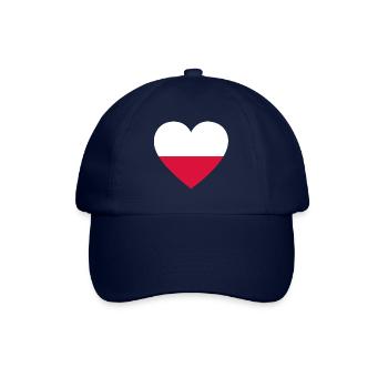 Love Love gift POLAND polska poland - Baseball Cap - blue/blue - Front