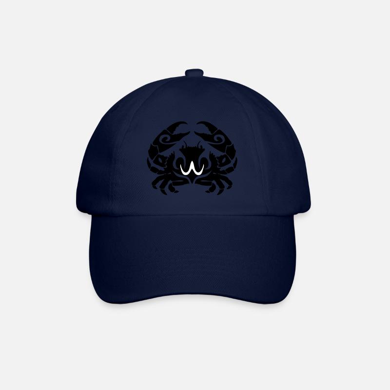 crabe tribal 1 - Casquette classique - bleu/bleu