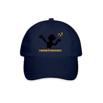 Chorbändigerin - Baseballkappe - Blau/Blau - Vorne