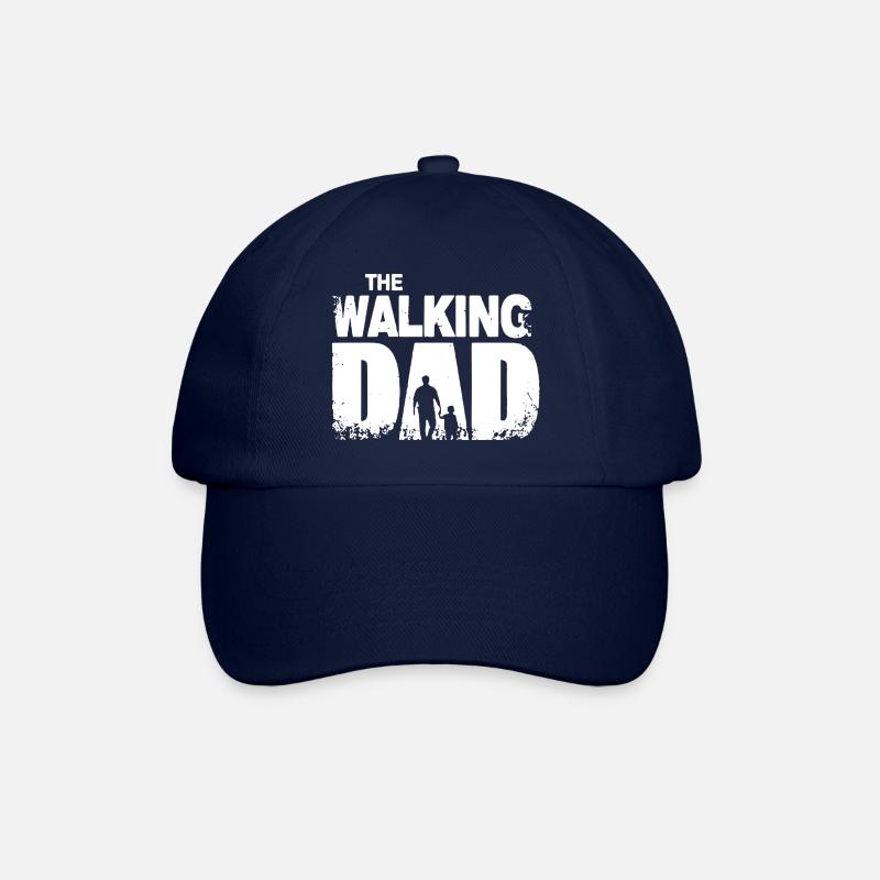 Walking Dad - Baseball Cap - blue/blue
