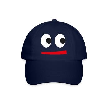 funny face - Baseball Cap - blue/blue - Front