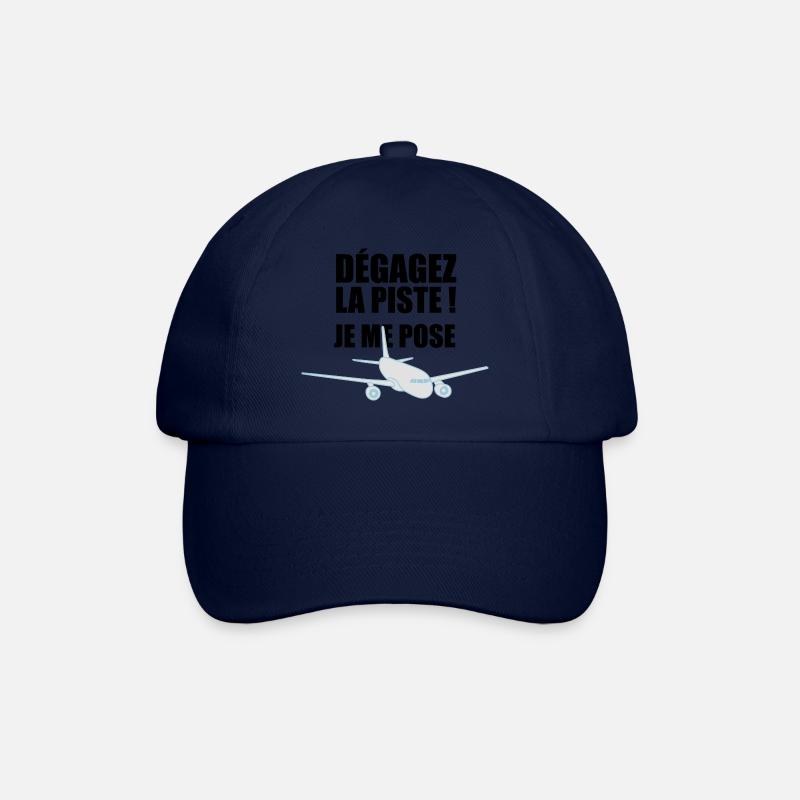 JE ME POSE ! - Casquette classique - bleu/bleu