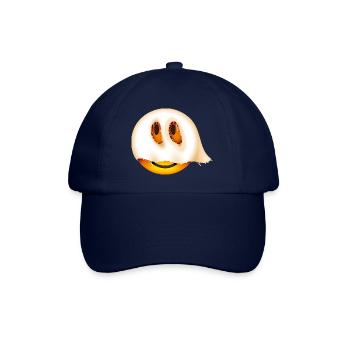 Smiley Halloween Ghost - Baseballkappe - Blau/Blau - Vorne