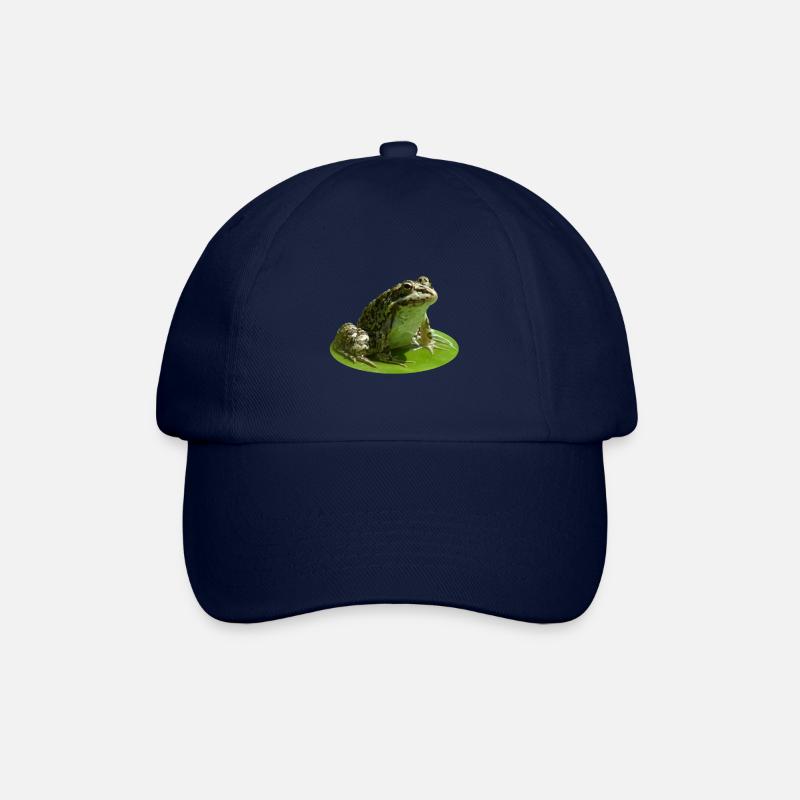 Frosch - Baseballkappe - Blau/Blau
