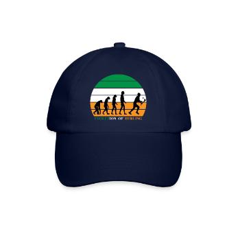 The Evolution of Hurling - Baseball Cap - blue/blue - Front