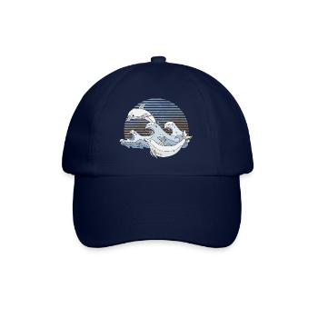 Dauphins - Casquette classique - bleu/bleu - Devant