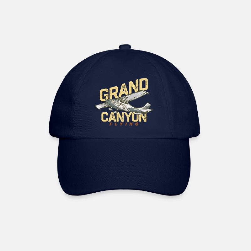 Grand Canyon Flying - Baseballkappe - Blau/Blau