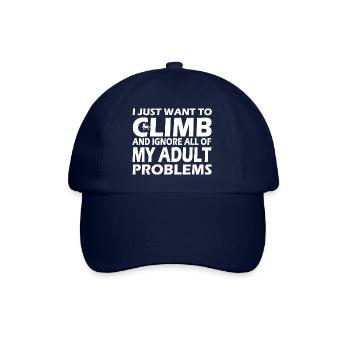 escalade - Casquette classique - bleu/bleu - Devant