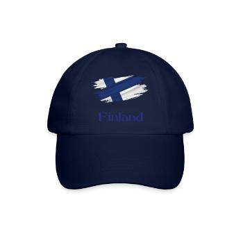 Flag Patriot Gift Home Country Flag Finlande - Casquette classique - bleu/bleu - Devant